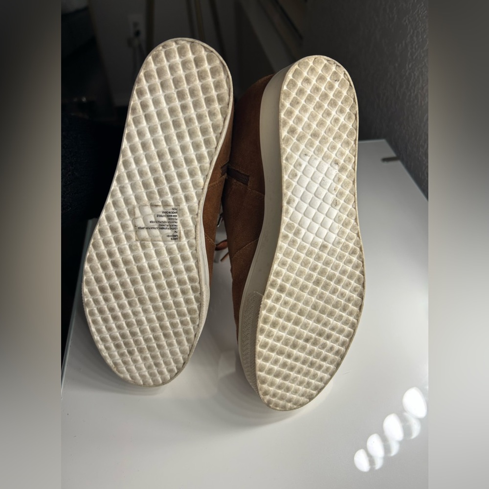 Steve Madden brown leather and fabric shoes - Picture 5 of 6